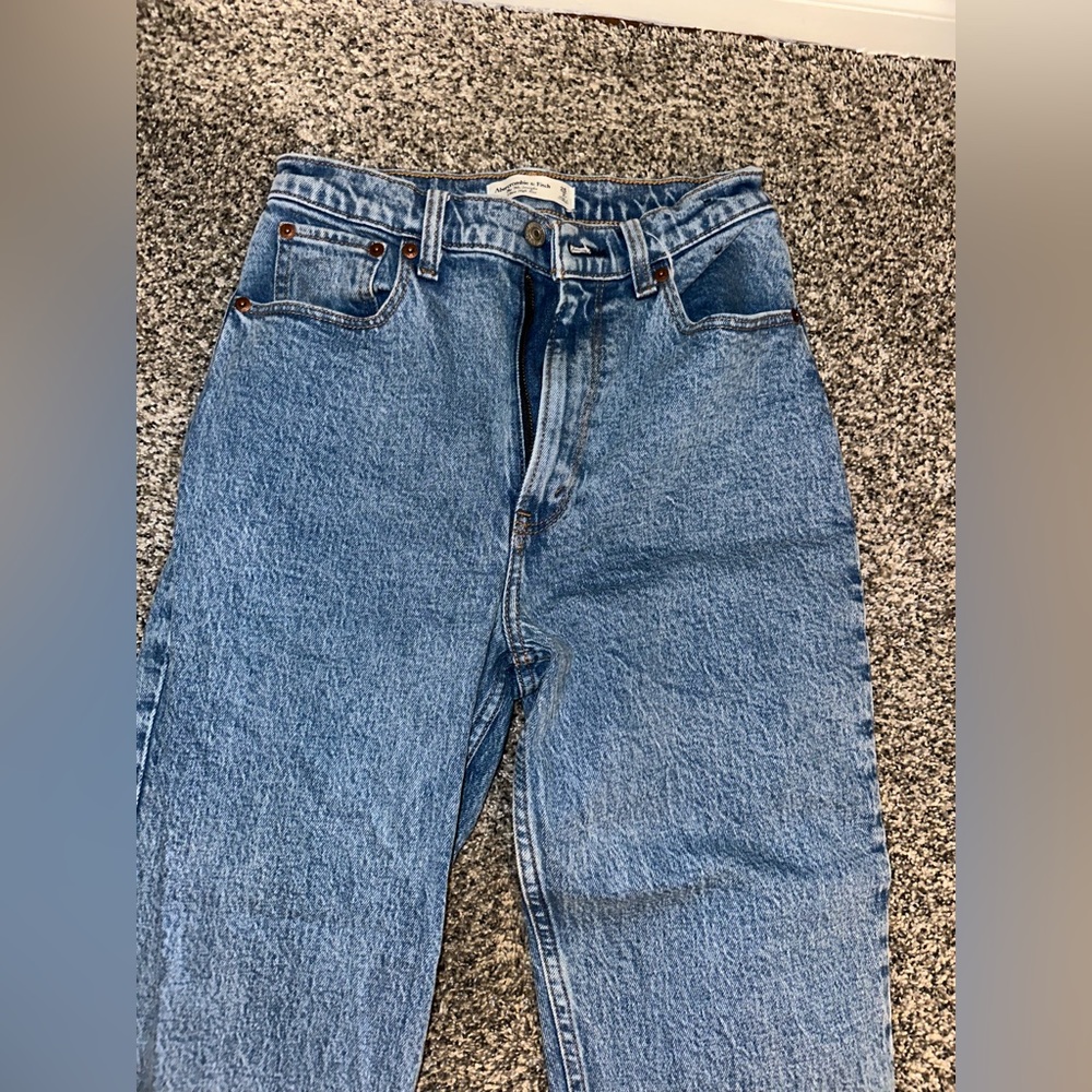 Curve love high rise Abercrombie denim jeans